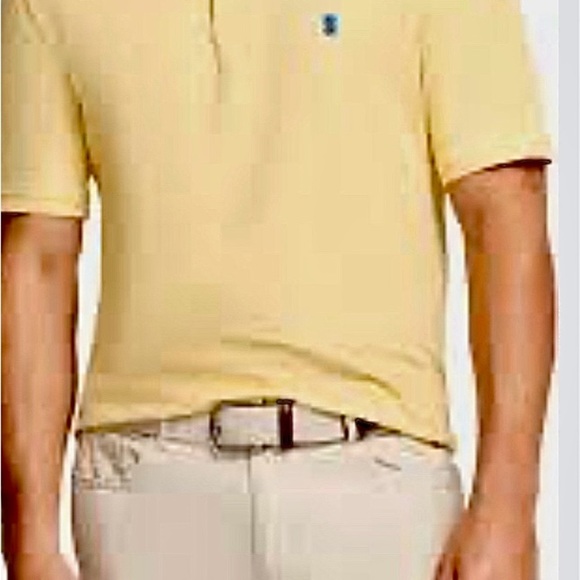🆕 IZOD Men's Yellow Polo Shirt 2X - Picture 4 of 9